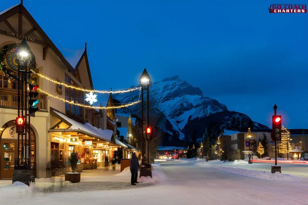 Banff National Park on the Calgary-Banff route