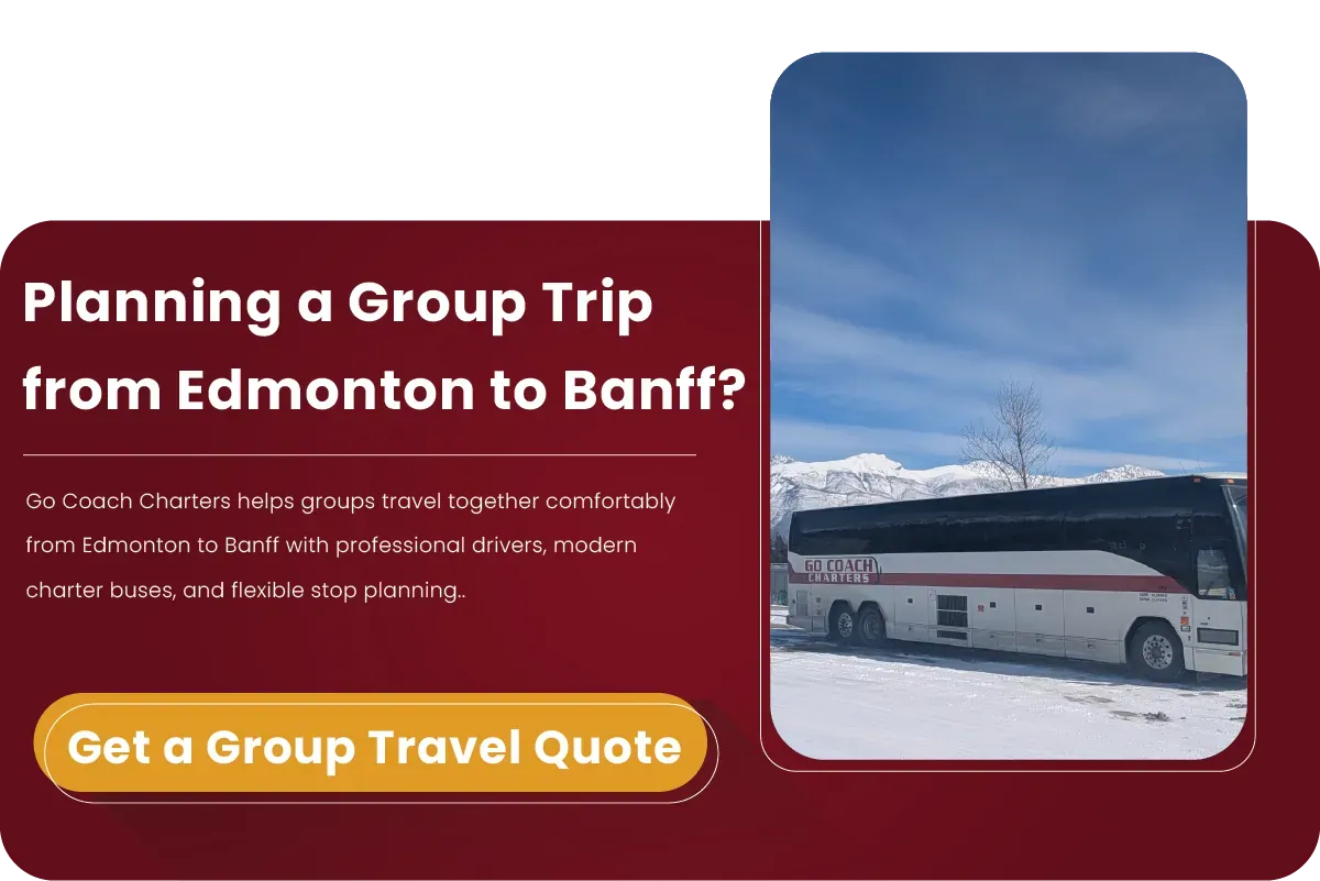 Edmonton to Banff detail 1