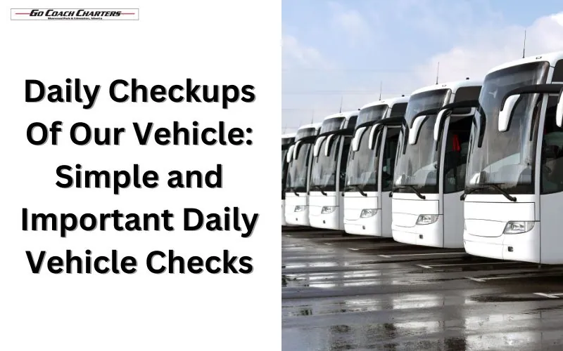 Charter bus safety checklist