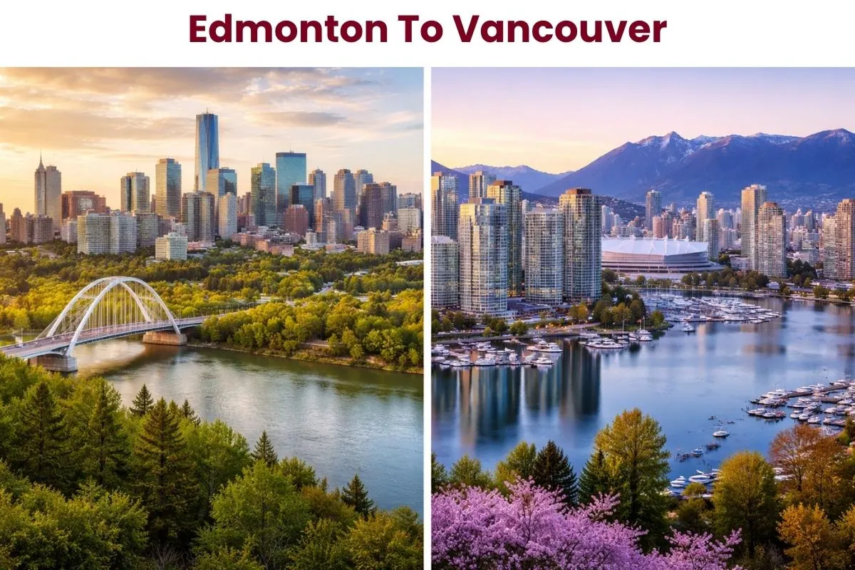 Edmonton to Vancouver destination