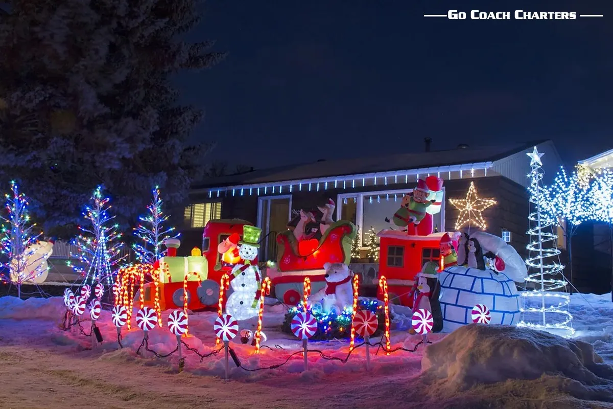 Edmonton Christmas Lights Tour Guide — Group Bus Itinerary detail 2