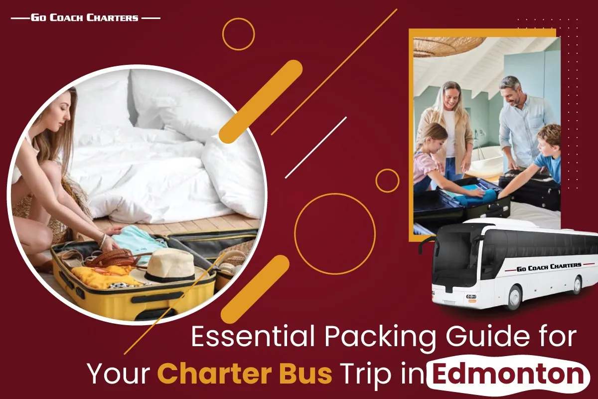 Packing for a charter bus trip