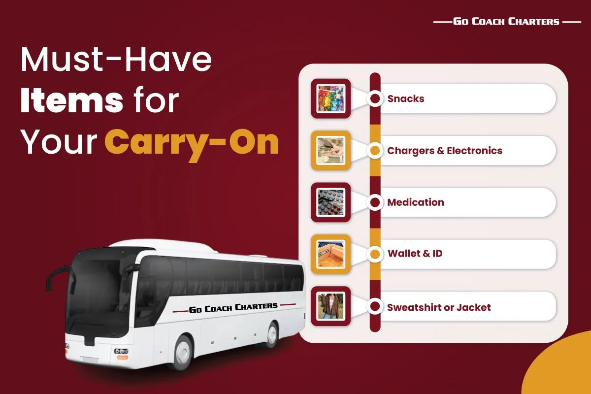 Packing for a Charter Bus Trip — What to Bring (and What to Skip) 
