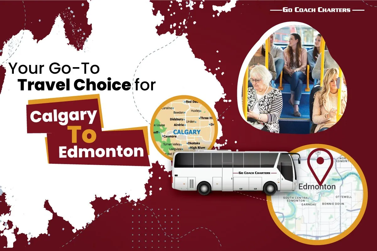 Calgary skyline on the Edmonton-Calgary corridor